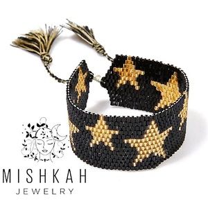 Just In⭐️Bohemian Star Seed Bead Tassel Bracelet